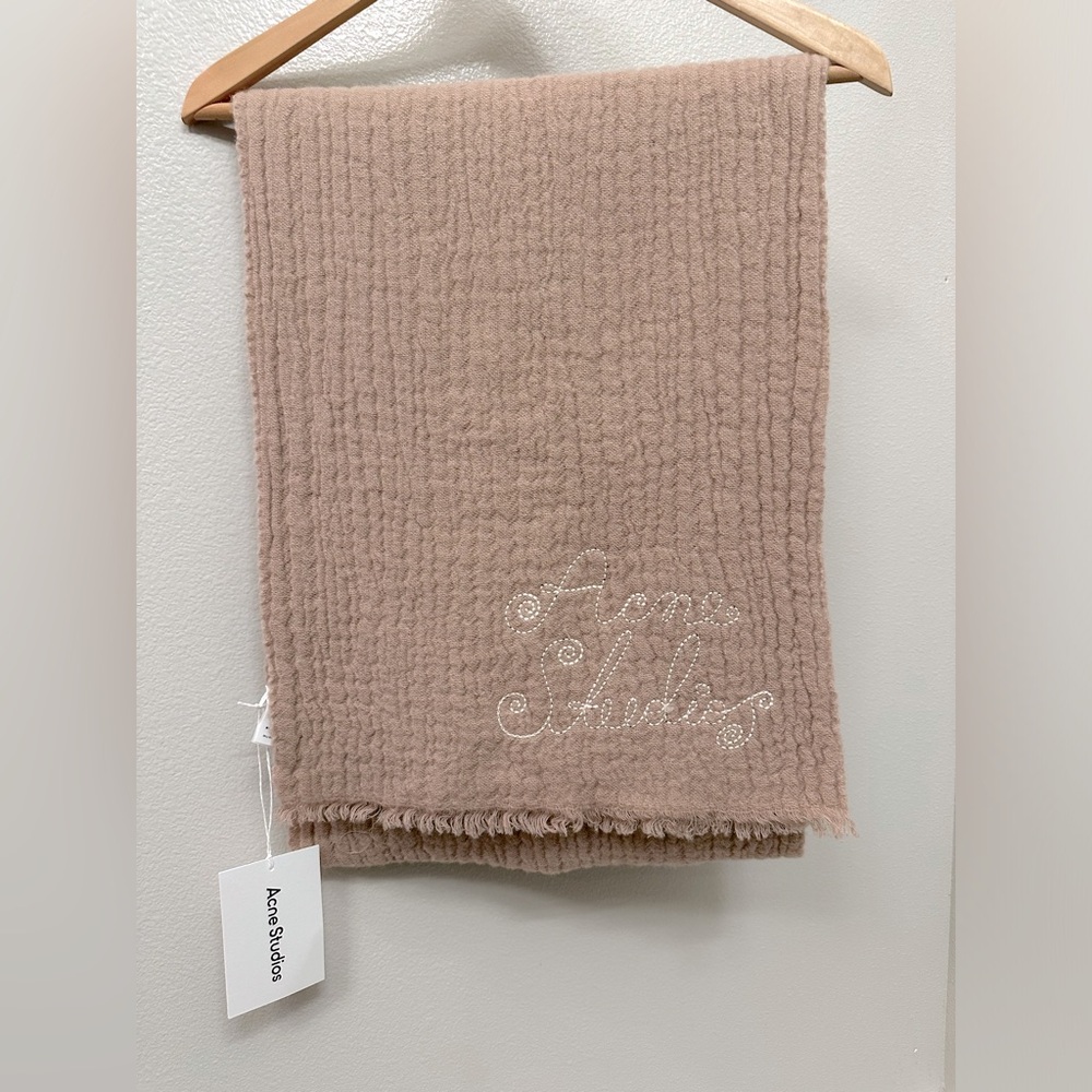 Acne Studios wool scarf, brand new with tags.